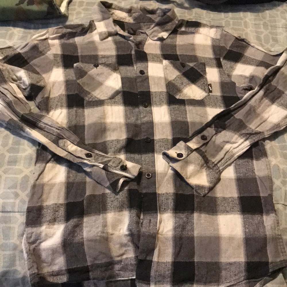 Black & Grey Long-sleeve shirt